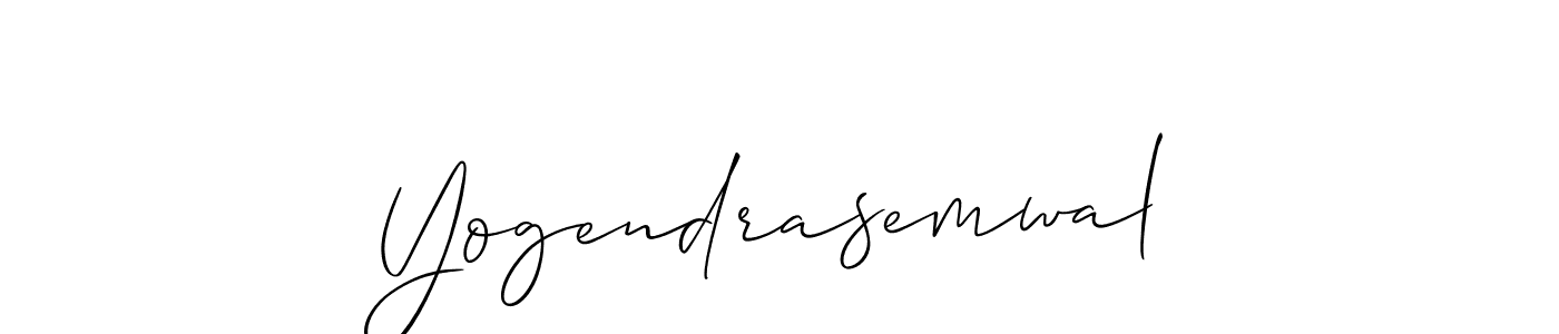 Check out images of Autograph of Yogendrasemwal name. Actor Yogendrasemwal Signature Style. Allison_Script is a professional sign style online. Yogendrasemwal signature style 2 images and pictures png