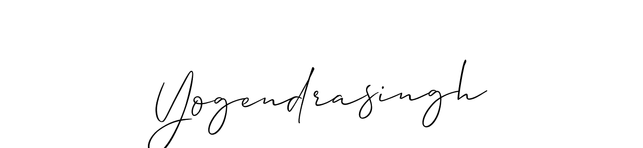 How to Draw Yogendrasingh signature style? Allison_Script is a latest design signature styles for name Yogendrasingh. Yogendrasingh signature style 2 images and pictures png