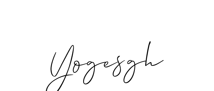 This is the best signature style for the Yogesgh name. Also you like these signature font (Allison_Script). Mix name signature. Yogesgh signature style 2 images and pictures png