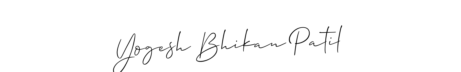 Here are the top 10 professional signature styles for the name Yogesh Bhikan Patil. These are the best autograph styles you can use for your name. Yogesh Bhikan Patil signature style 2 images and pictures png