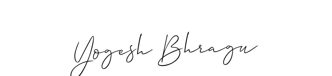 Similarly Allison_Script is the best handwritten signature design. Signature creator online .You can use it as an online autograph creator for name Yogesh Bhragu. Yogesh Bhragu signature style 2 images and pictures png