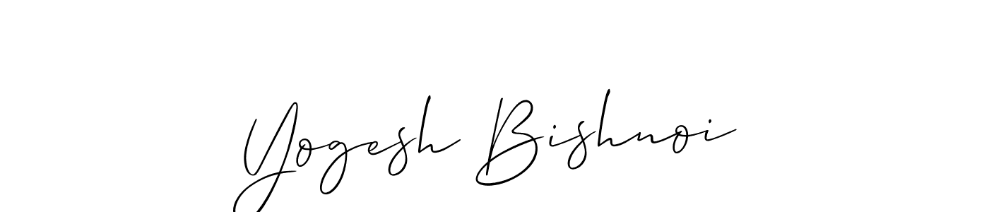 The best way (Allison_Script) to make a short signature is to pick only two or three words in your name. The name Yogesh Bishnoi include a total of six letters. For converting this name. Yogesh Bishnoi signature style 2 images and pictures png