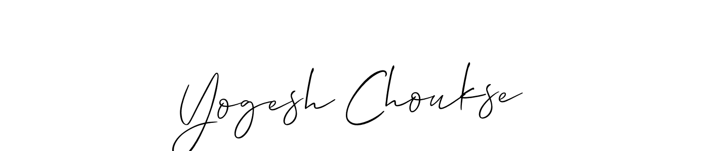 You can use this online signature creator to create a handwritten signature for the name Yogesh Choukse. This is the best online autograph maker. Yogesh Choukse signature style 2 images and pictures png