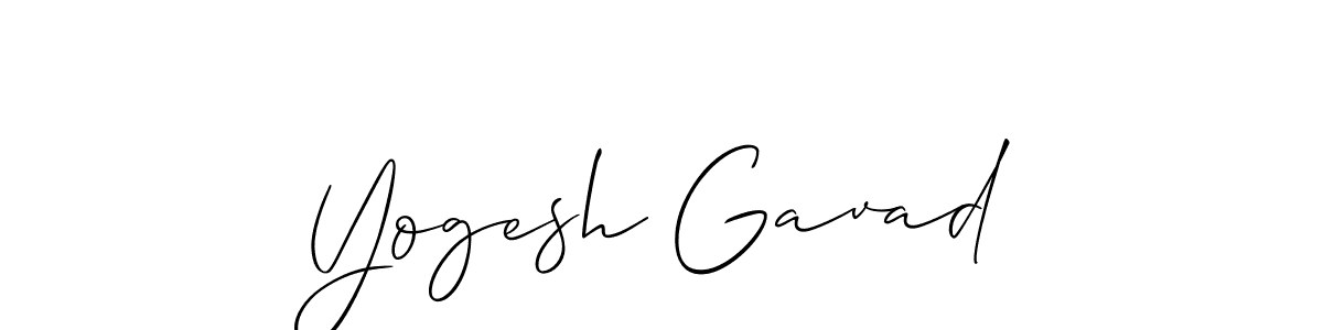 See photos of Yogesh Gavad official signature by Spectra . Check more albums & portfolios. Read reviews & check more about Allison_Script font. Yogesh Gavad signature style 2 images and pictures png