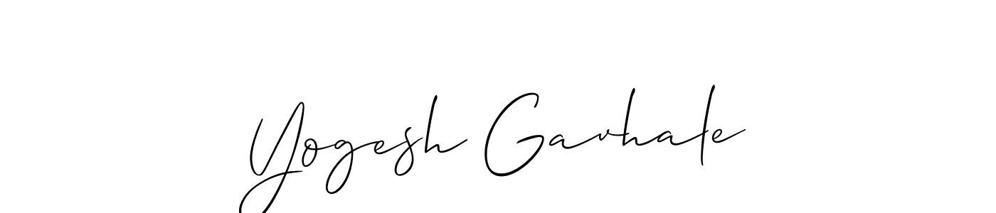 Best and Professional Signature Style for Yogesh Gavhale. Allison_Script Best Signature Style Collection. Yogesh Gavhale signature style 2 images and pictures png