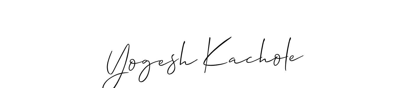 See photos of Yogesh Kachole official signature by Spectra . Check more albums & portfolios. Read reviews & check more about Allison_Script font. Yogesh Kachole signature style 2 images and pictures png