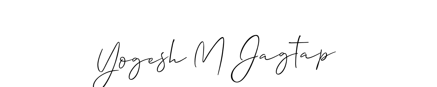 Check out images of Autograph of Yogesh M Jagtap name. Actor Yogesh M Jagtap Signature Style. Allison_Script is a professional sign style online. Yogesh M Jagtap signature style 2 images and pictures png