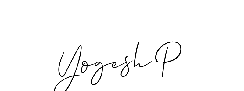 Check out images of Autograph of Yogesh P name. Actor Yogesh P Signature Style. Allison_Script is a professional sign style online. Yogesh P signature style 2 images and pictures png