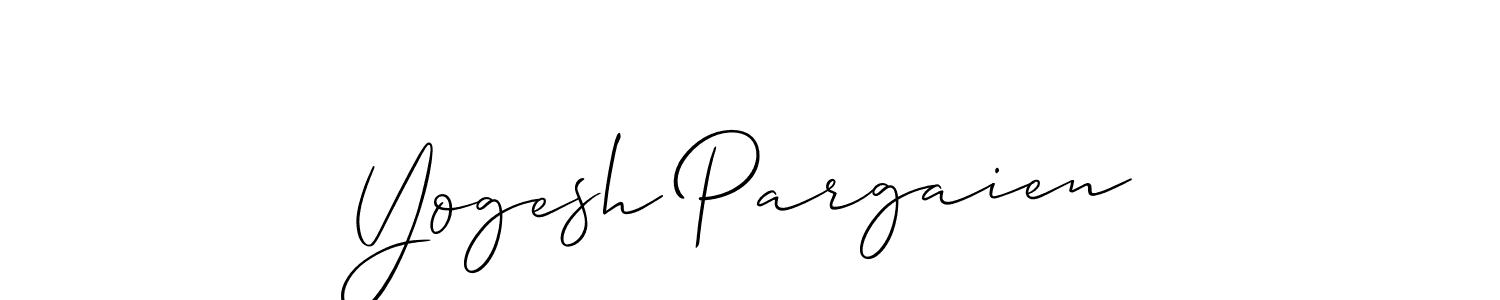 Once you've used our free online signature maker to create your best signature Allison_Script style, it's time to enjoy all of the benefits that Yogesh Pargaien name signing documents. Yogesh Pargaien signature style 2 images and pictures png