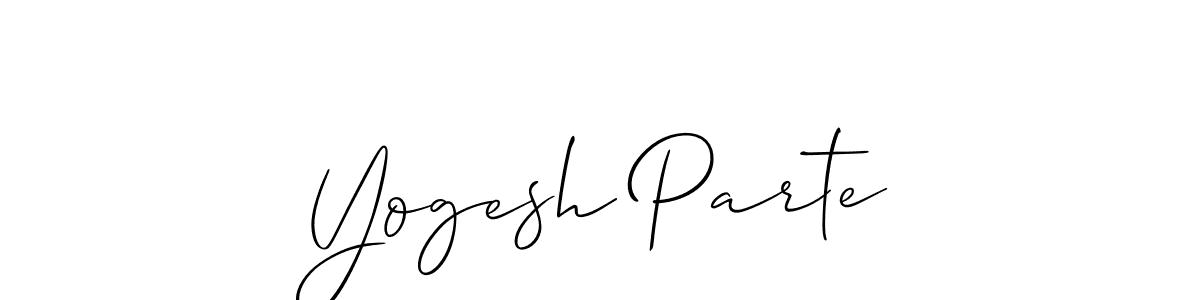 See photos of Yogesh Parte official signature by Spectra . Check more albums & portfolios. Read reviews & check more about Allison_Script font. Yogesh Parte signature style 2 images and pictures png