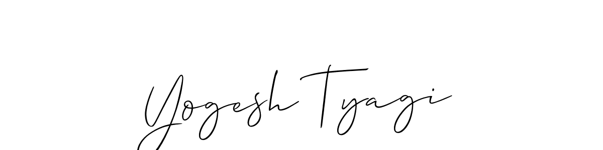 Similarly Allison_Script is the best handwritten signature design. Signature creator online .You can use it as an online autograph creator for name Yogesh Tyagi. Yogesh Tyagi signature style 2 images and pictures png