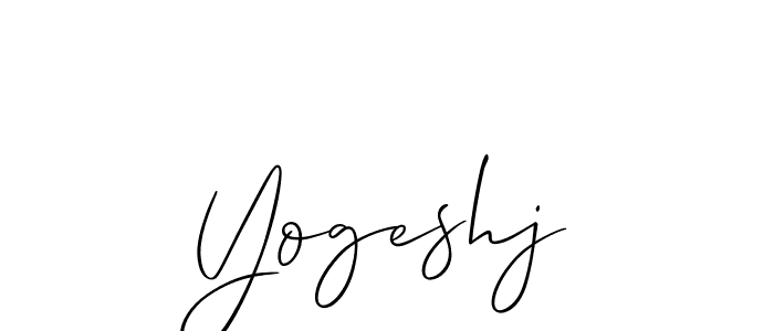 You should practise on your own different ways (Allison_Script) to write your name (Yogeshj) in signature. don't let someone else do it for you. Yogeshj signature style 2 images and pictures png