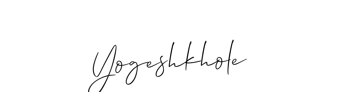 Here are the top 10 professional signature styles for the name Yogeshkhole. These are the best autograph styles you can use for your name. Yogeshkhole signature style 2 images and pictures png