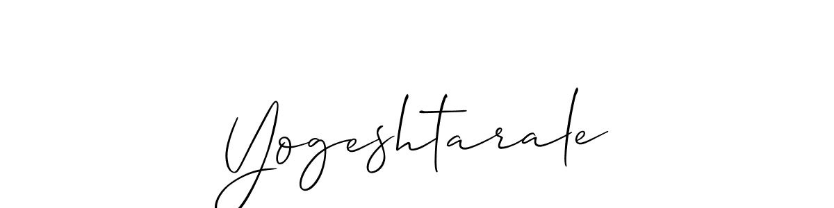 This is the best signature style for the Yogeshtarale name. Also you like these signature font (Allison_Script). Mix name signature. Yogeshtarale signature style 2 images and pictures png