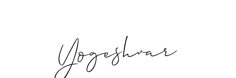 The best way (Allison_Script) to make a short signature is to pick only two or three words in your name. The name Yogeshvar include a total of six letters. For converting this name. Yogeshvar signature style 2 images and pictures png