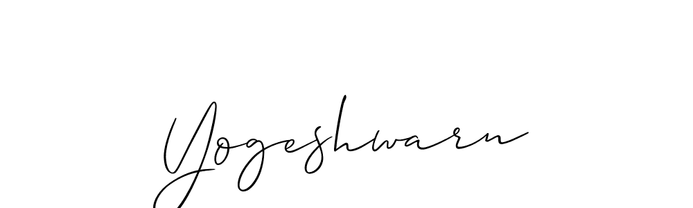 Once you've used our free online signature maker to create your best signature Allison_Script style, it's time to enjoy all of the benefits that Yogeshwarn name signing documents. Yogeshwarn signature style 2 images and pictures png