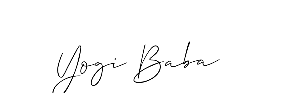 Make a beautiful signature design for name Yogi Baba. Use this online signature maker to create a handwritten signature for free. Yogi Baba signature style 2 images and pictures png