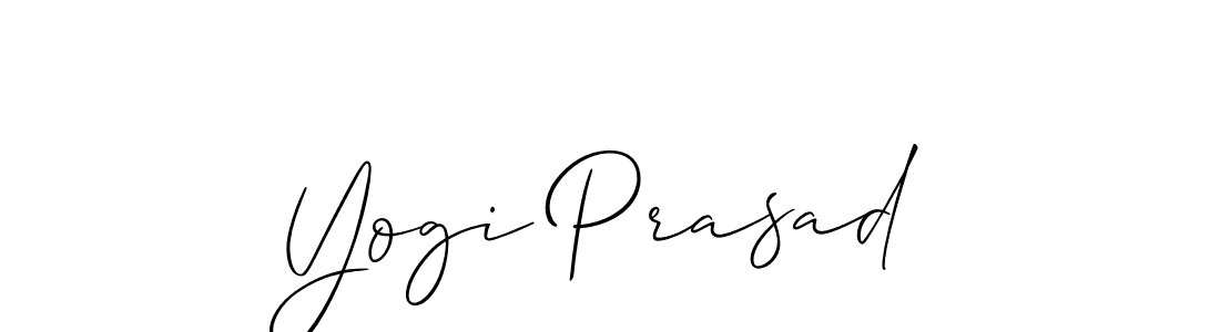 Also we have Yogi Prasad name is the best signature style. Create professional handwritten signature collection using Allison_Script autograph style. Yogi Prasad signature style 2 images and pictures png