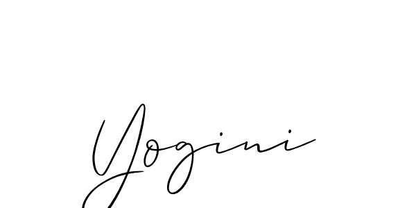 The best way (Allison_Script) to make a short signature is to pick only two or three words in your name. The name Yogini include a total of six letters. For converting this name. Yogini signature style 2 images and pictures png