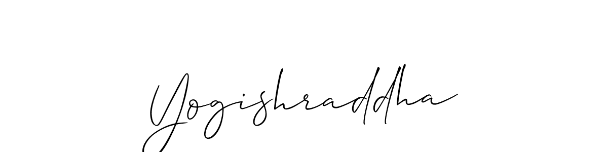 Similarly Allison_Script is the best handwritten signature design. Signature creator online .You can use it as an online autograph creator for name Yogishraddha. Yogishraddha signature style 2 images and pictures png