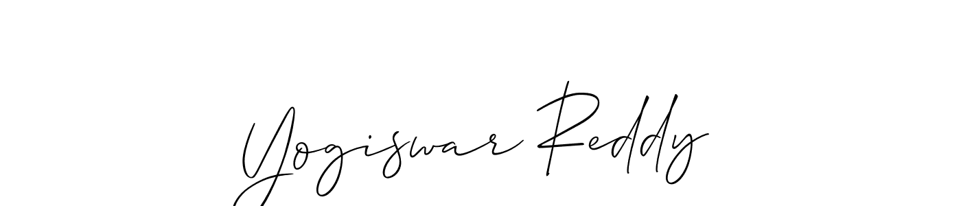 How to Draw Yogiswar Reddy signature style? Allison_Script is a latest design signature styles for name Yogiswar Reddy. Yogiswar Reddy signature style 2 images and pictures png