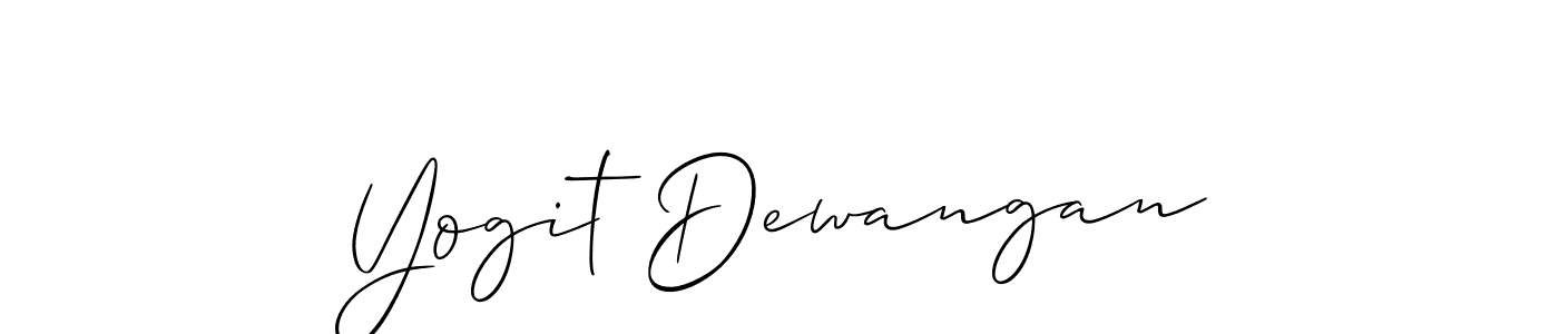 See photos of Yogit Dewangan official signature by Spectra . Check more albums & portfolios. Read reviews & check more about Allison_Script font. Yogit Dewangan signature style 2 images and pictures png
