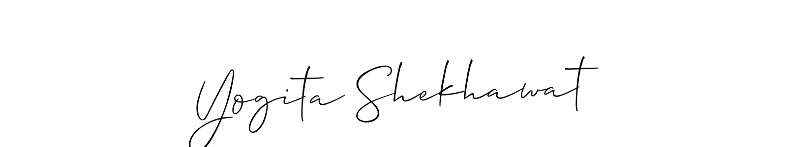 Here are the top 10 professional signature styles for the name Yogita Shekhawat. These are the best autograph styles you can use for your name. Yogita Shekhawat signature style 2 images and pictures png
