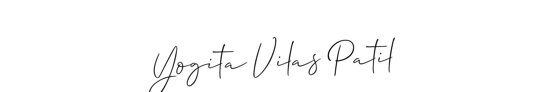 You can use this online signature creator to create a handwritten signature for the name Yogita Vilas Patil. This is the best online autograph maker. Yogita Vilas Patil signature style 2 images and pictures png