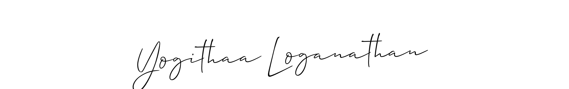 Once you've used our free online signature maker to create your best signature Allison_Script style, it's time to enjoy all of the benefits that Yogithaa Loganathan name signing documents. Yogithaa Loganathan signature style 2 images and pictures png