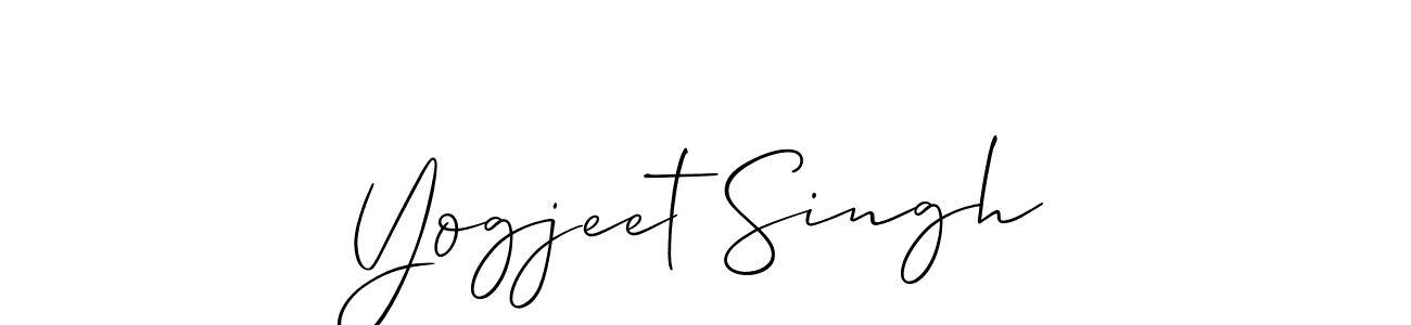 It looks lik you need a new signature style for name Yogjeet Singh. Design unique handwritten (Allison_Script) signature with our free signature maker in just a few clicks. Yogjeet Singh signature style 2 images and pictures png