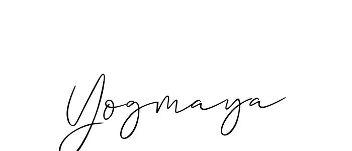 Once you've used our free online signature maker to create your best signature Allison_Script style, it's time to enjoy all of the benefits that Yogmaya name signing documents. Yogmaya signature style 2 images and pictures png