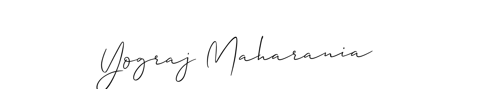 Best and Professional Signature Style for Yograj Maharania. Allison_Script Best Signature Style Collection. Yograj Maharania signature style 2 images and pictures png