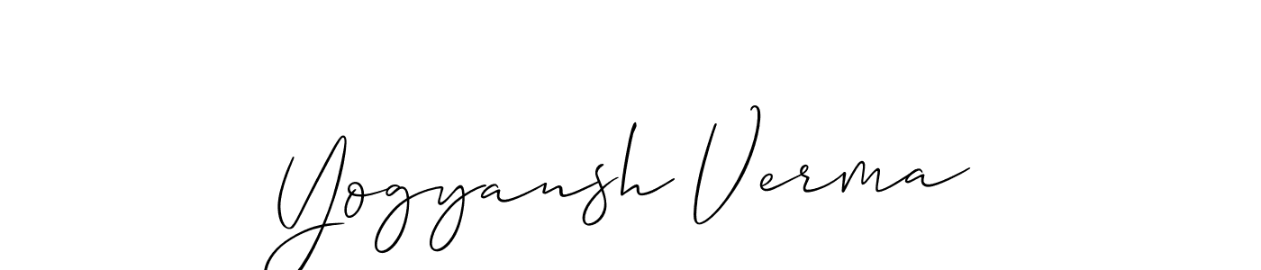 Check out images of Autograph of Yogyansh Verma name. Actor Yogyansh Verma Signature Style. Allison_Script is a professional sign style online. Yogyansh Verma signature style 2 images and pictures png
