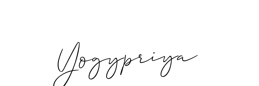 Make a beautiful signature design for name Yogypriya. Use this online signature maker to create a handwritten signature for free. Yogypriya signature style 2 images and pictures png