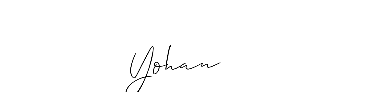 The best way (Allison_Script) to make a short signature is to pick only two or three words in your name. The name Yohan ❤️ include a total of six letters. For converting this name. Yohan ❤️ signature style 2 images and pictures png