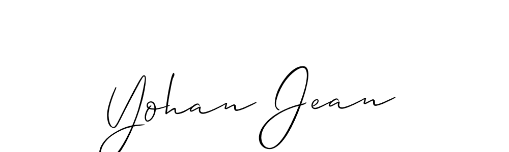 Here are the top 10 professional signature styles for the name Yohan Jean. These are the best autograph styles you can use for your name. Yohan Jean signature style 2 images and pictures png