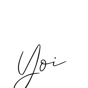 Also You can easily find your signature by using the search form. We will create Yoi name handwritten signature images for you free of cost using Allison_Script sign style. Yoi signature style 2 images and pictures png