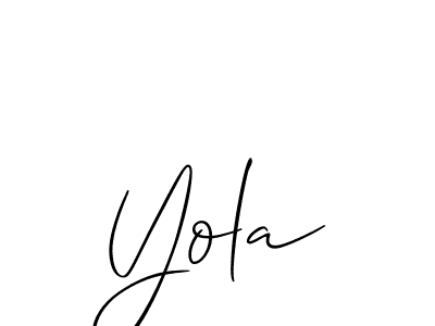 You can use this online signature creator to create a handwritten signature for the name Yola. This is the best online autograph maker. Yola signature style 2 images and pictures png