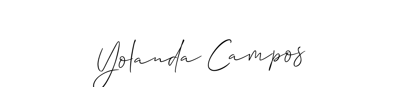 You can use this online signature creator to create a handwritten signature for the name Yolanda Campos. This is the best online autograph maker. Yolanda Campos signature style 2 images and pictures png