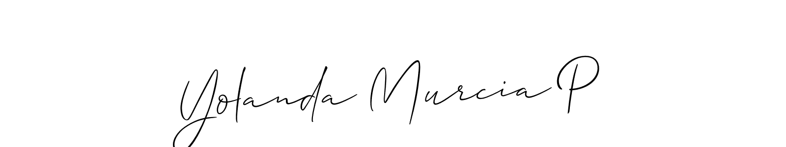 This is the best signature style for the Yolanda Murcia P name. Also you like these signature font (Allison_Script). Mix name signature. Yolanda Murcia P signature style 2 images and pictures png