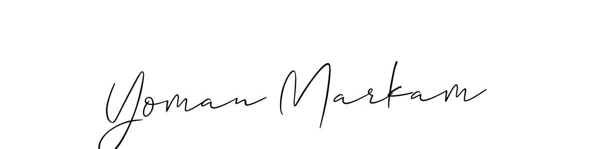 Make a beautiful signature design for name Yoman Markam. Use this online signature maker to create a handwritten signature for free. Yoman Markam signature style 2 images and pictures png