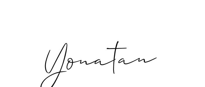 Once you've used our free online signature maker to create your best signature Allison_Script style, it's time to enjoy all of the benefits that Yonatan name signing documents. Yonatan signature style 2 images and pictures png