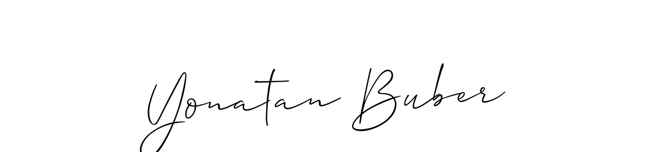 Also You can easily find your signature by using the search form. We will create Yonatan Buber name handwritten signature images for you free of cost using Allison_Script sign style. Yonatan Buber signature style 2 images and pictures png