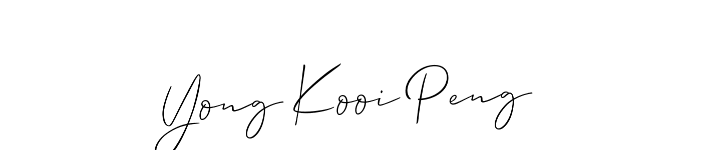 Once you've used our free online signature maker to create your best signature Allison_Script style, it's time to enjoy all of the benefits that Yong Kooi Peng name signing documents. Yong Kooi Peng signature style 2 images and pictures png