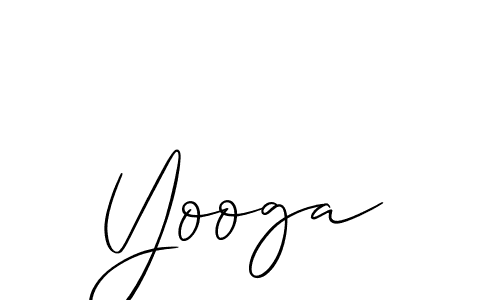 It looks lik you need a new signature style for name Yooga. Design unique handwritten (Allison_Script) signature with our free signature maker in just a few clicks. Yooga signature style 2 images and pictures png