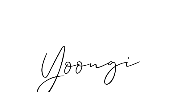 Make a short Yoongi signature style. Manage your documents anywhere anytime using Allison_Script. Create and add eSignatures, submit forms, share and send files easily. Yoongi signature style 2 images and pictures png