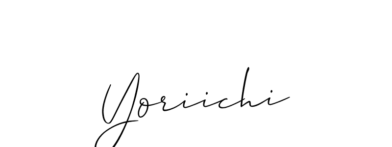 The best way (Allison_Script) to make a short signature is to pick only two or three words in your name. The name Yoriichi include a total of six letters. For converting this name. Yoriichi signature style 2 images and pictures png