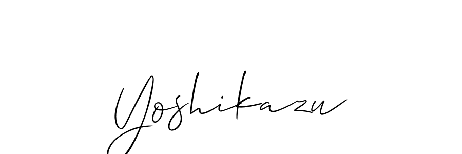 Here are the top 10 professional signature styles for the name Yoshikazu. These are the best autograph styles you can use for your name. Yoshikazu signature style 2 images and pictures png