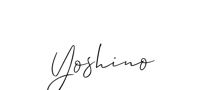 The best way (Allison_Script) to make a short signature is to pick only two or three words in your name. The name Yoshino include a total of six letters. For converting this name. Yoshino signature style 2 images and pictures png