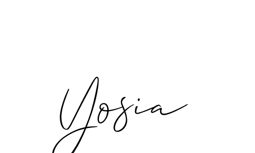 You can use this online signature creator to create a handwritten signature for the name Yosia. This is the best online autograph maker. Yosia signature style 2 images and pictures png